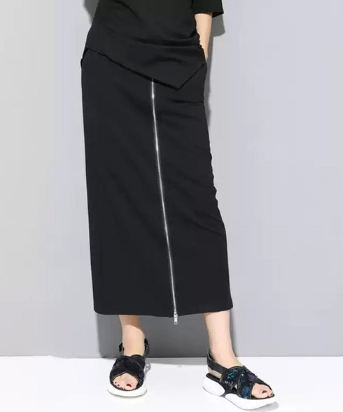 Center Zip Wide Pants