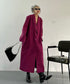 Magenta Long Coat