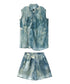Floating Dye Shirt & Shorts Co-ord