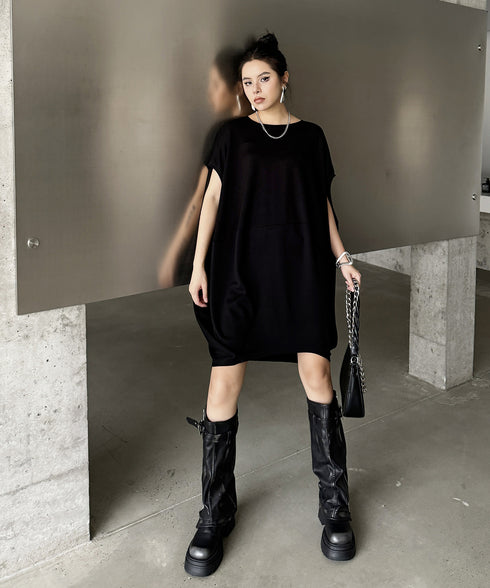 Balloon Silhouette Dress