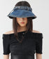Denim Belt Visor