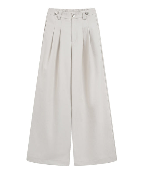Suspender Wide Leg Pants