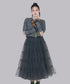 Elunora Cascade Dress