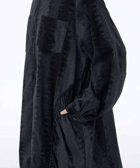 Glare Texture Zip Top