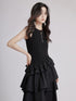 Frill Layered Combination Dress