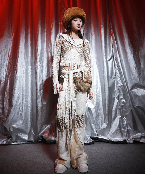 Fur Trimmed Hip Belt