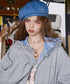 Frill Check Hoodie