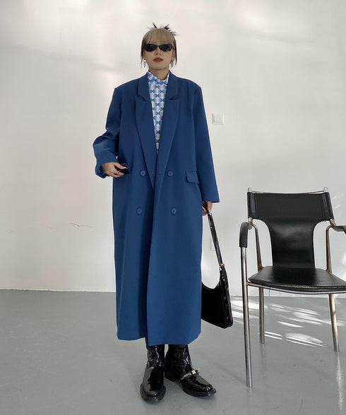 Modern Double Long Coat