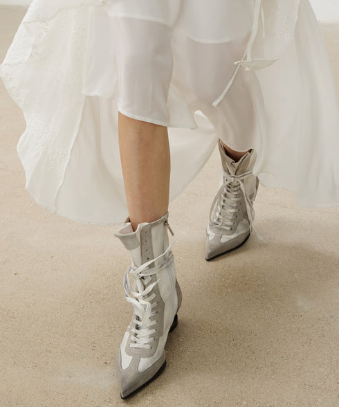 Edge Lace Combat Boots