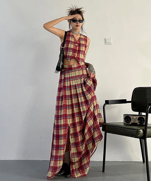 Checkered Vest Setup Series