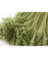 Volume Tiered Tulle Maxi Skirt