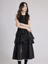 Frill Layered Combination Dress