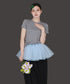 Halo Flare Mini Skirt