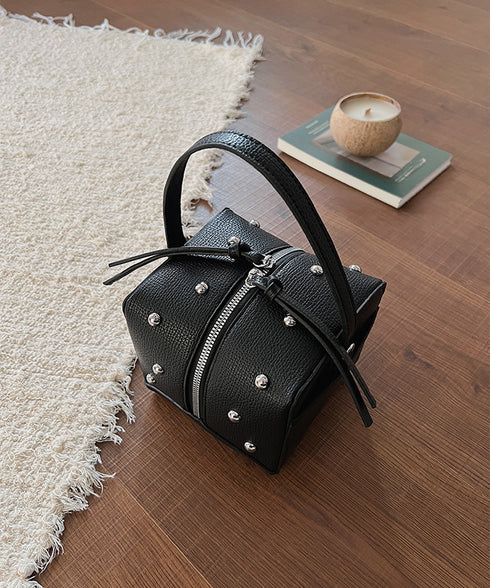 Stud Mini Box Bag
