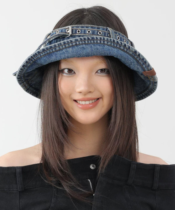 Denim Belt Visor