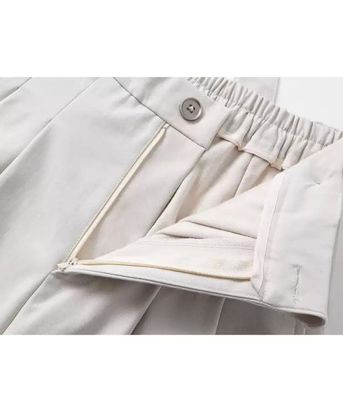 Suspender Wide Leg Pants