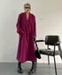 Magenta Long Coat