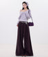 Fluid Pleat Wide Pants