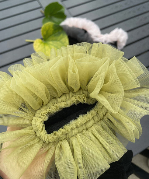 Halo Frill Rib Socks