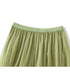 Volume Tiered Tulle Maxi Skirt