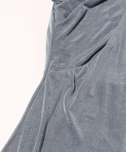 Cross Drape Maxi Dress