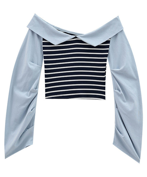 Bicolor Zip Top & Skirt Co-ord