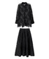 Lace Layer Blouse&Skirt Co-ord