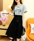 Pleat Flow Dress