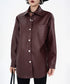 Smooth PU Overshirt