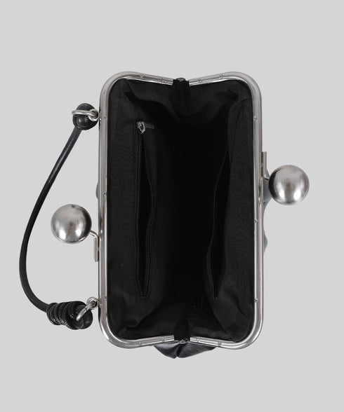 Metal Clasp Soft Bag