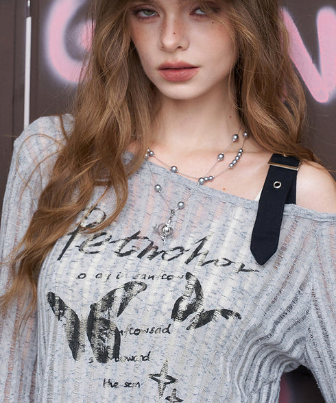 Strap Mist Top