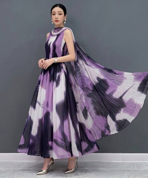 Prism Cape Dress