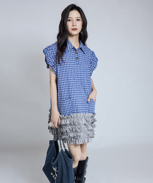 Ruffle Step Dress