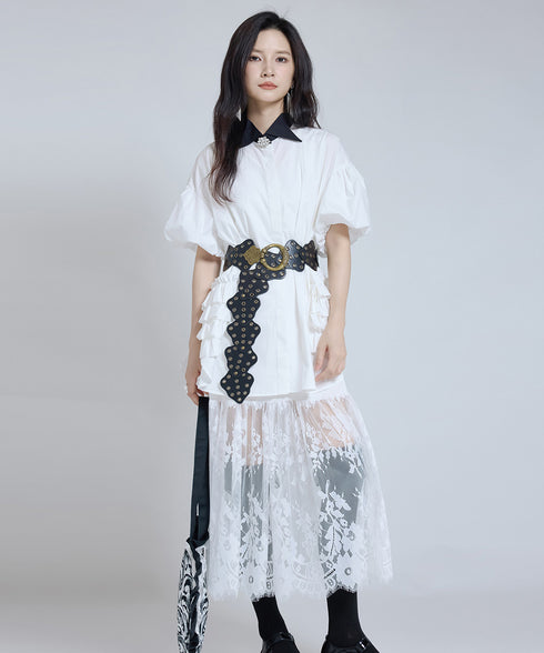 Crest Eyelet Belt