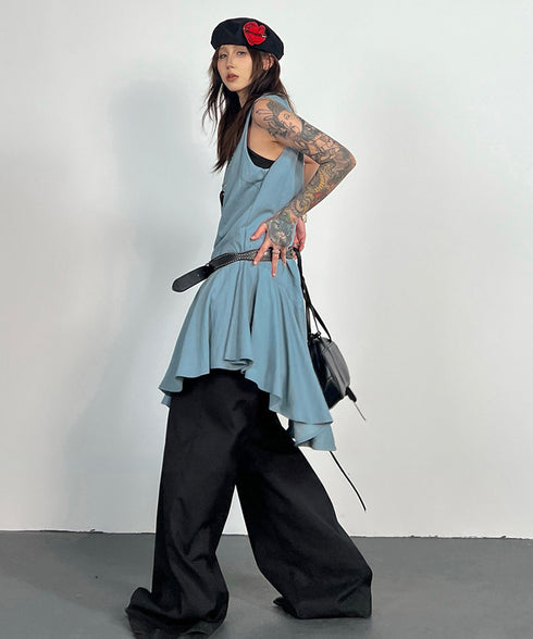 Drop Flare Dress