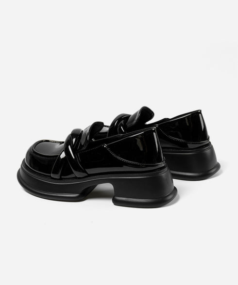 Gloss Chain Loafers