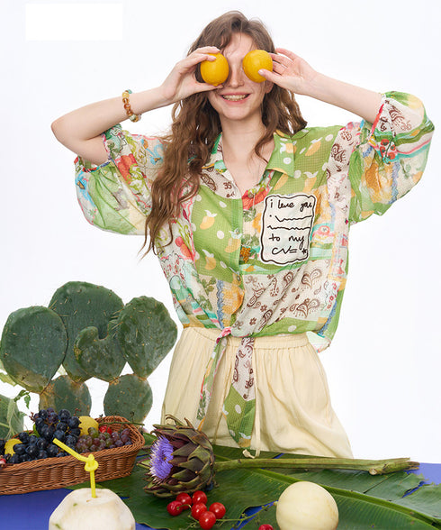 Mellow Note Blouse