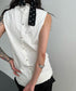 Ripple Collar Top