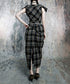 Plaid Fold Line Dress