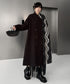 Wave Pattern Double Coat