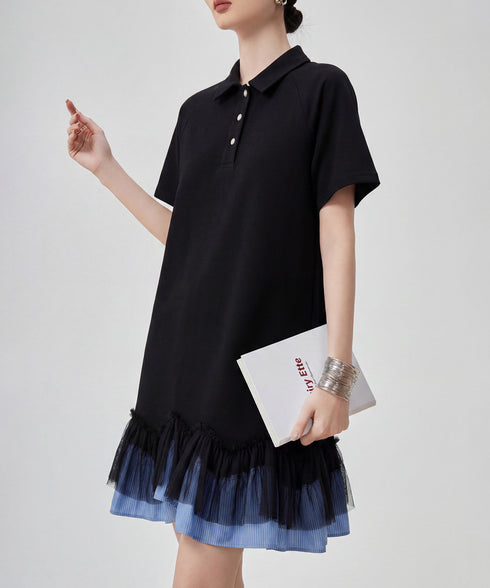 Virella Ruffle Mid-length Dress