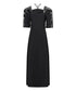 Gloss Panel Strap Dress