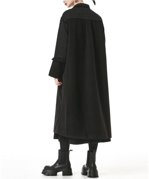 Fringe Texture Mix Coat