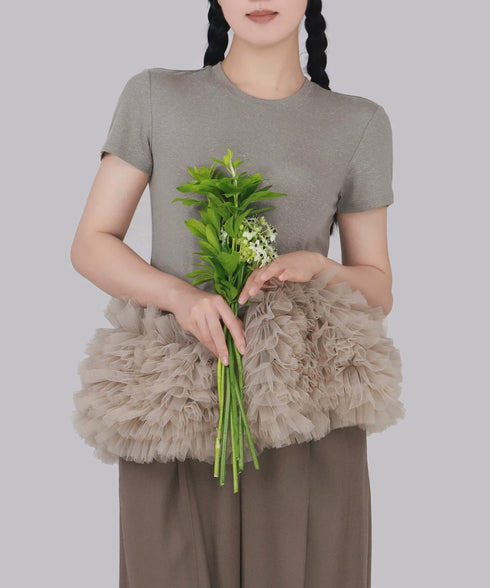 Orphina Ruffle Hem Top