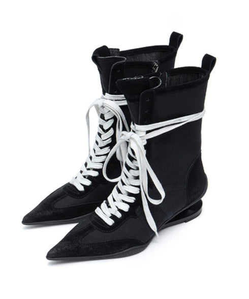 Edge Lace Combat Boots