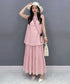 Pleat Ease Dress