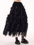 Ribbon Layered Mesh Skirt