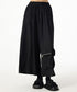 Black Zip Pocket Wide Pants
