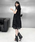 Rosette Tier Dress