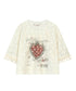 Berry Veil Top